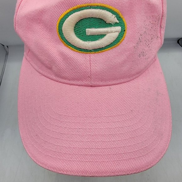 Green Bay Packers Hat Womens Pink Adjustable Baseball Cap NFL Casual Sports main image 4